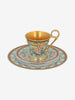 Rosenthal Meets Versace "Floral Elegy" 3-Piece Porcelain Coffee / Tea Set MR12926.40.4  Gianni Versace 