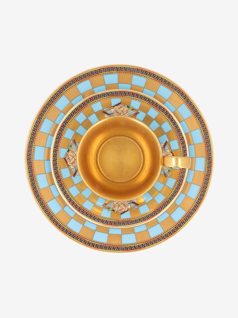 Rosenthal Meets Versace "Floral Elegy" 3-Piece Porcelain Coffee / Tea Set MR12926.40.4  Gianni Versace 