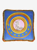 Versace Oversized Multicolour Silk Cushion with Decorative Fringes MR12926.47  Gianni Versace 
