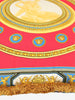 Versace Oversized Multicolour Silk Cushion with Decorative Fringes MR12926.47  Gianni Versace 