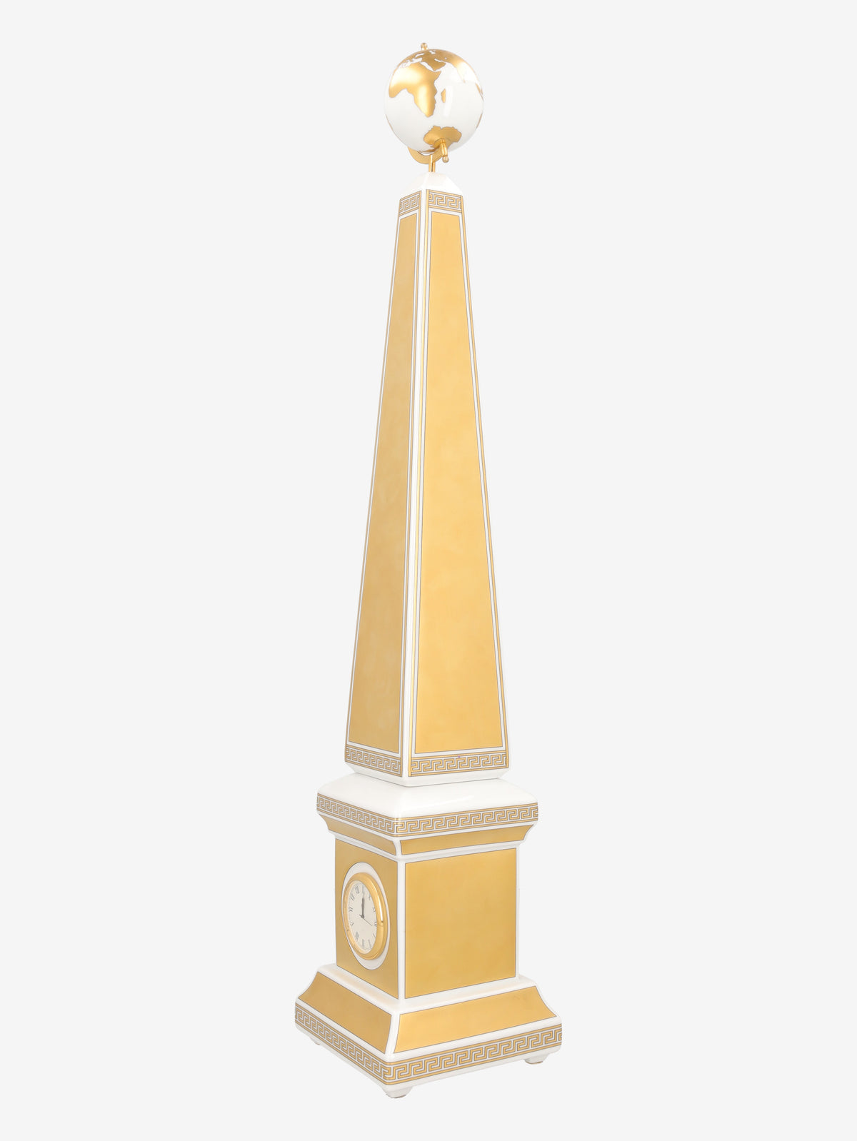 Rosenthal Versace Carpe Diem Porcelain Obelisk Table Clock - Limited Edition 236/999 MR12926.49  Gianni Versace 