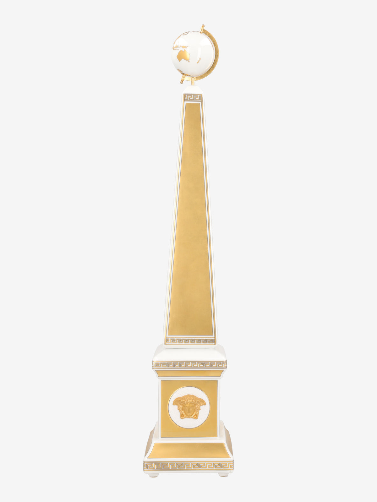 Rosenthal Versace Carpe Diem Porcelain Obelisk Table Clock - Limited Edition 236/999 MR12926.49  Gianni Versace 