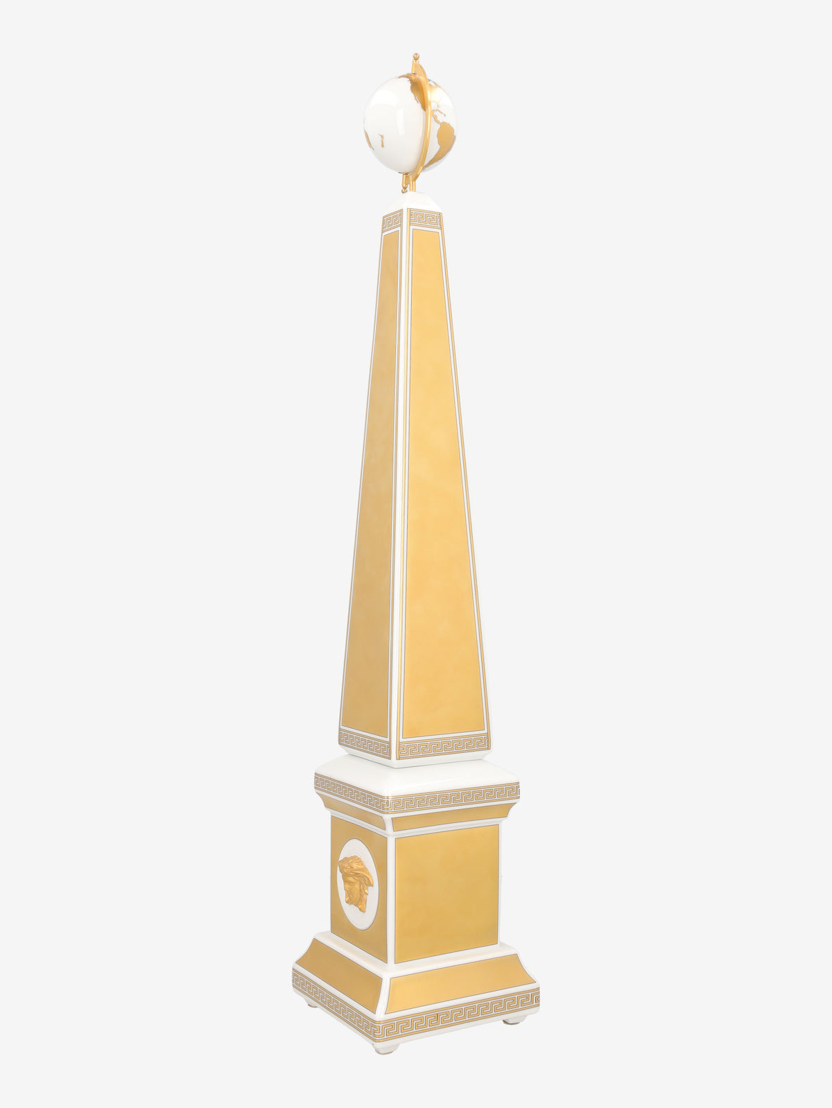 Rosenthal Versace Carpe Diem Porcelain Obelisk Table Clock - Limited Edition 236/999 MR12926.49  Gianni Versace 