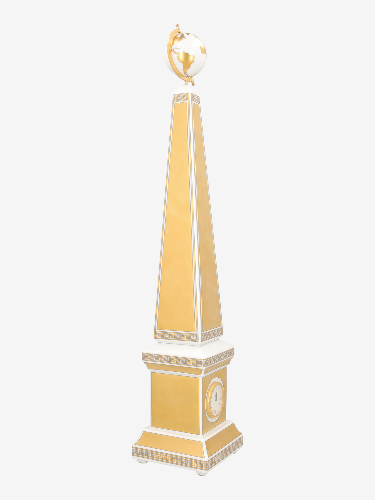 Rosenthal Versace Carpe Diem Porcelain Obelisk Table Clock - Limited Edition 236/999 MR12926.49  Gianni Versace 