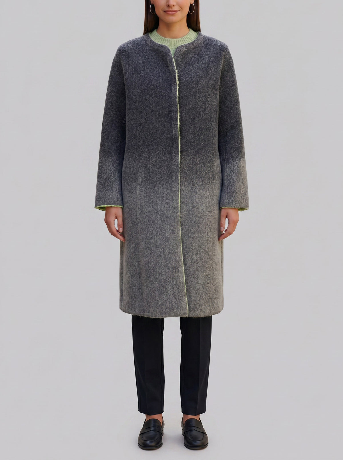 Giorgio Armani Wool Long Coat CVM26.6.56  Giorgio Armani 