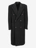 Giorgio Armani Grey Wool-Blend Double-Breasted Coat MU260921.72  Giorgio Armani 