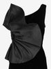 Giorgio Armani One-Shoulder Velvet Dress W27526.166  Giorgio Armani 