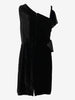 Giorgio Armani One-Shoulder Velvet Dress W27526.166  Giorgio Armani 