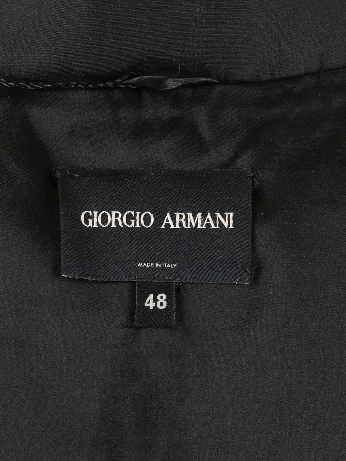 Giorgio Armani Vintage Mini Cape with Fur Inserts W27526.179  Giorgio Armani 