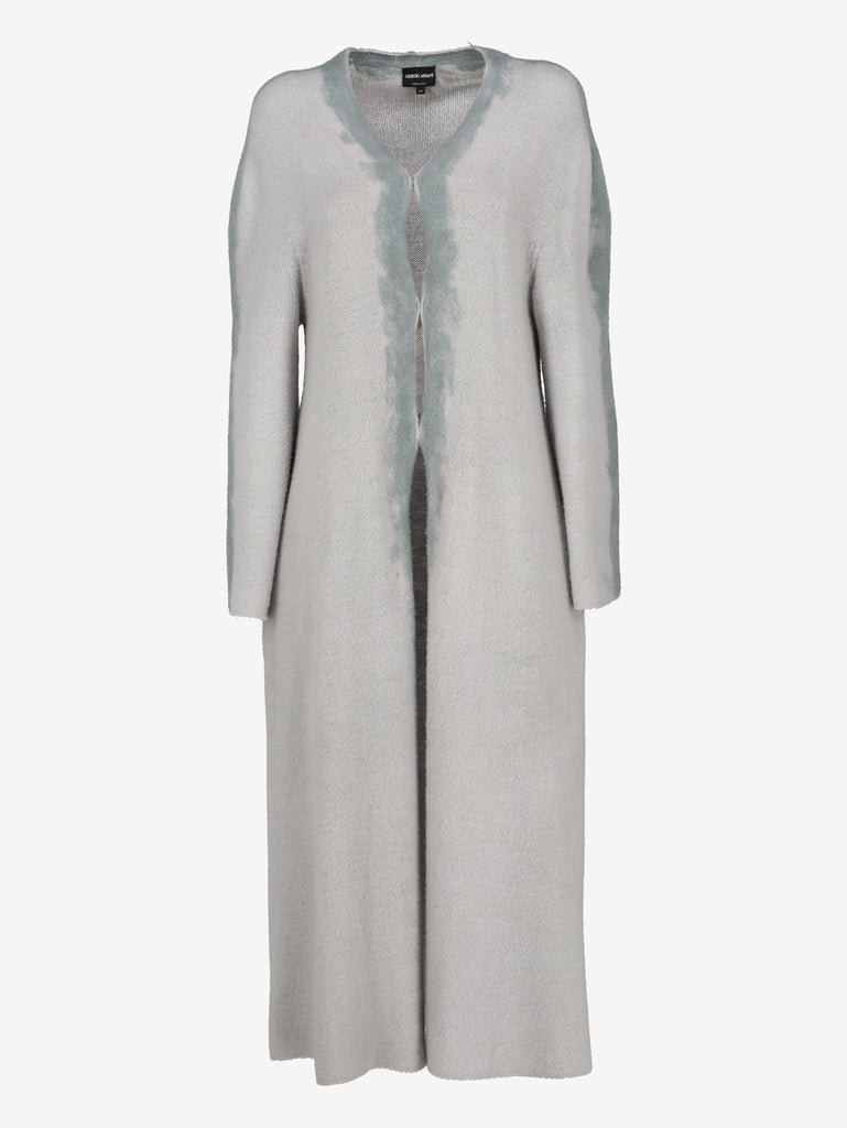 Giorgio Armani Vintage Alpaca Long Knitted Cardigan W27526.181  Giorgio Armani 