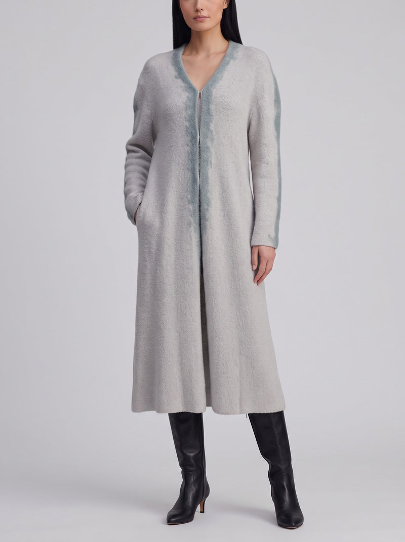 Giorgio Armani Vintage Alpaca Long Knitted Cardigan W27526.181  Giorgio Armani 