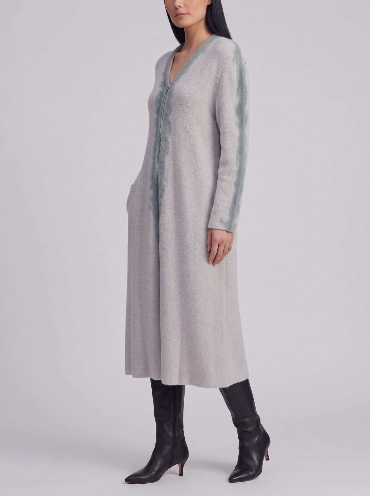 Giorgio Armani Vintage Alpaca Long Knitted Cardigan W27526.181  Giorgio Armani 