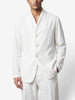 Giorgio Armani Vintage White Suit with Mandarin Collar Jacket W290926.1  Giorgio Armani 