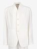 Giorgio Armani Vintage White Suit with Mandarin Collar Jacket W290926.1  Giorgio Armani 