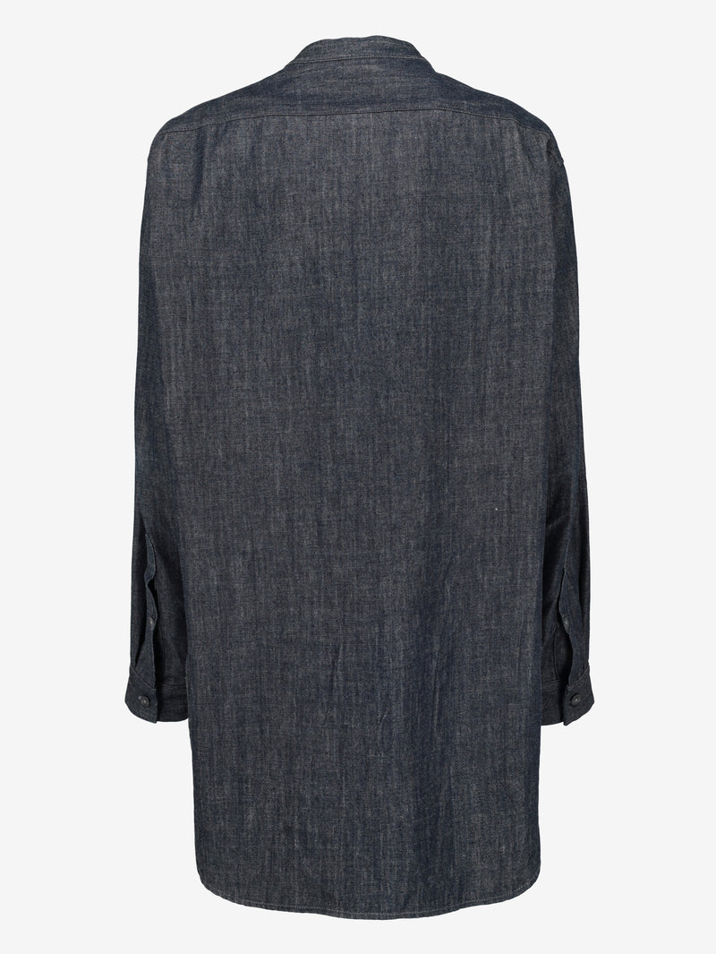 Giorgio Armani Cotton Denim-Effect Shirt W290926.2  Giorgio Armani 