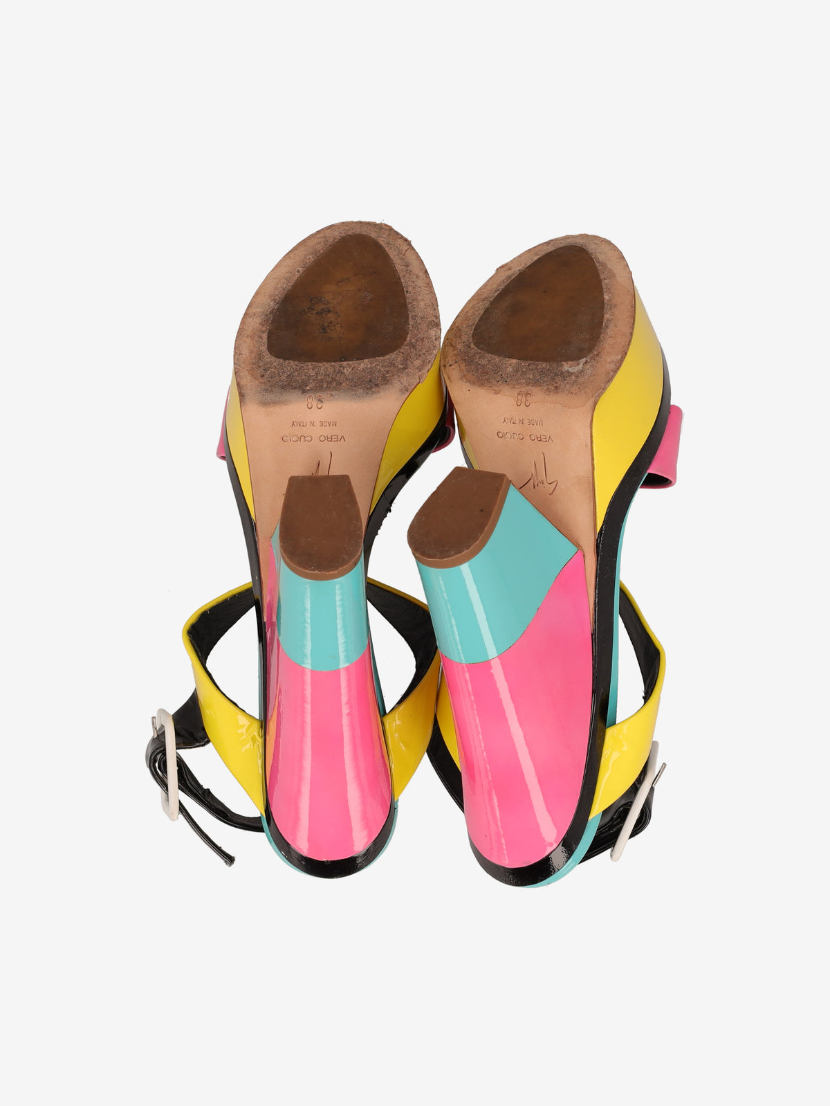 Giuseppe Zanotti Multicolor Pop Platform Sandals W6826.15  Giuseppe Zanotti 