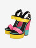 Giuseppe Zanotti Multicolor Pop Platform Sandals W6826.15  Giuseppe Zanotti 