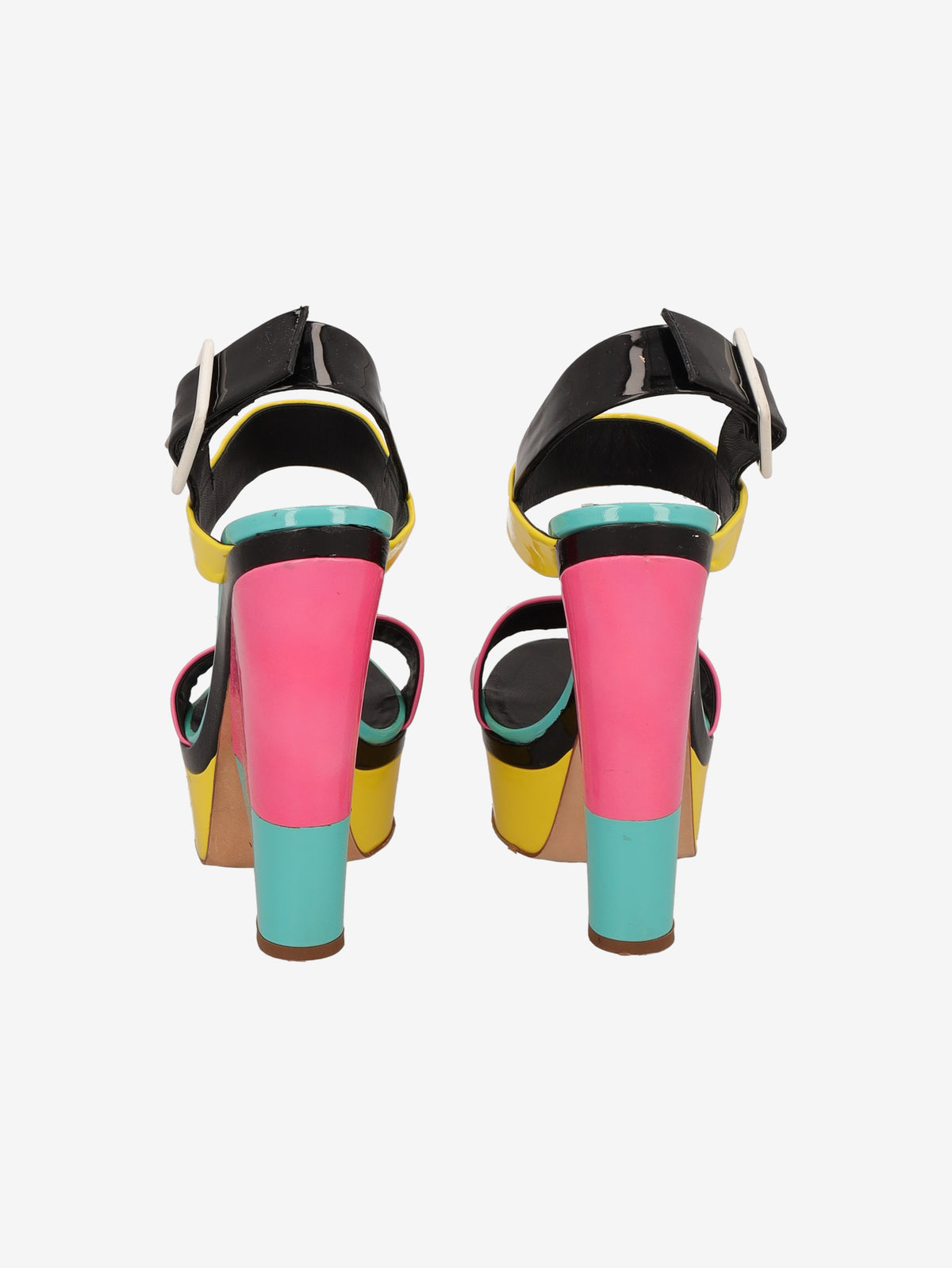 Giuseppe Zanotti Multicolor Pop Platform Sandals W6826.15  Giuseppe Zanotti 