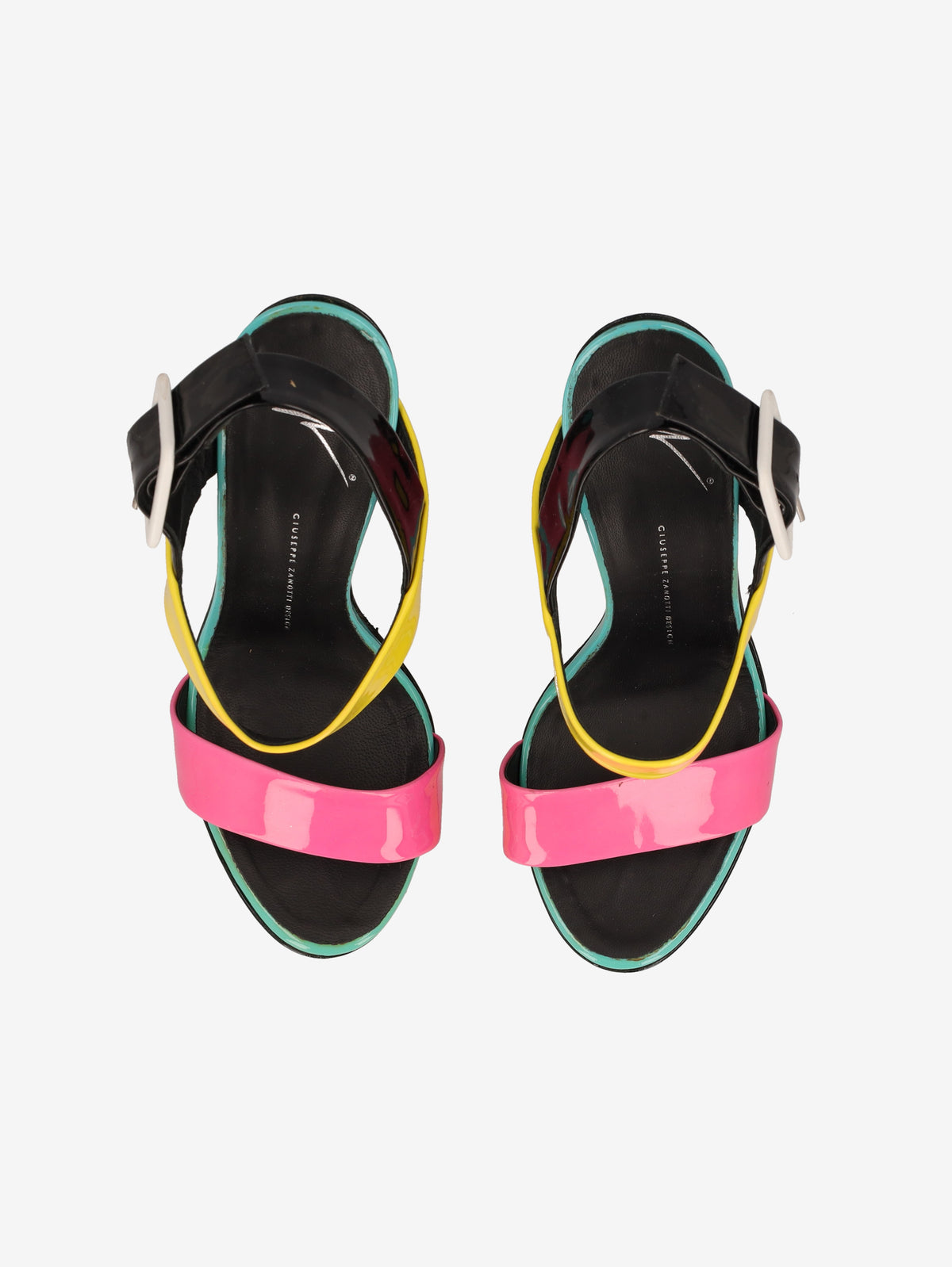 Giuseppe Zanotti Multicolor Pop Platform Sandals W6826.15  Giuseppe Zanotti 