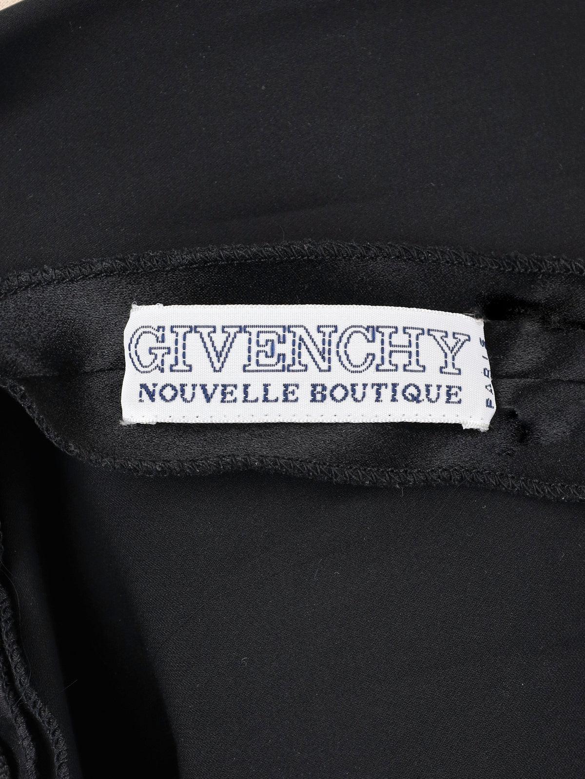 Givenchy Black Wrap-Effect Mini Dress W2926.11  Givenchy 