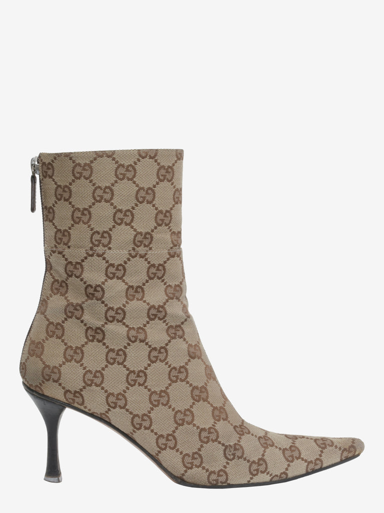 Gucci Monogram Boots - 90s