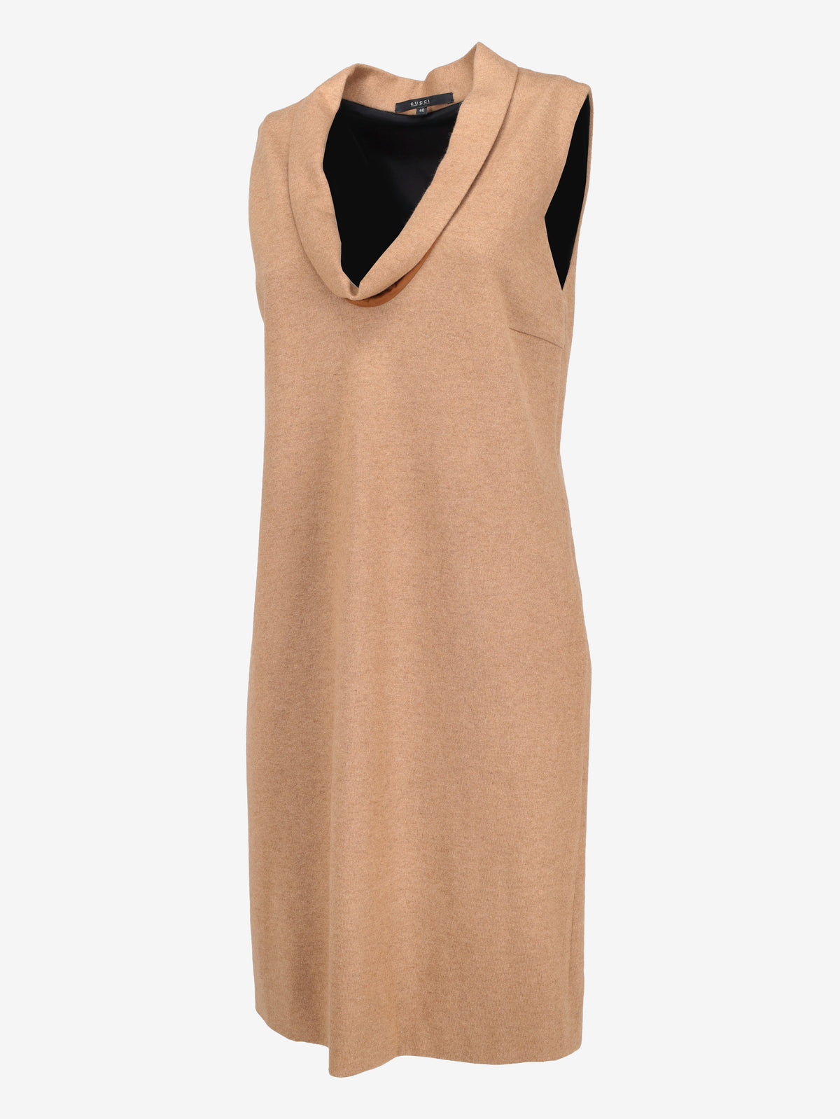 Gucci Sleeveless Camel Midi Dress CVB25.68.16  Gucci 
