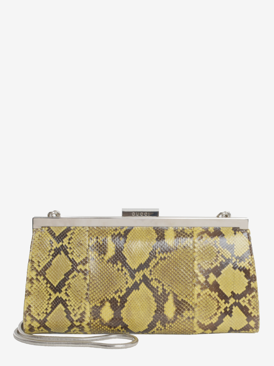 Gucci Python Clutch