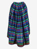 Guy Laroche Vintage Multicolour Asymmetric Check Skirt W191026.15  Guy Laroche 