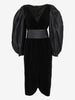 Guy Laroche Vintage Dress with Pleated Puff Sleeves and Matching Belt W191026.17  Guy Laroche 