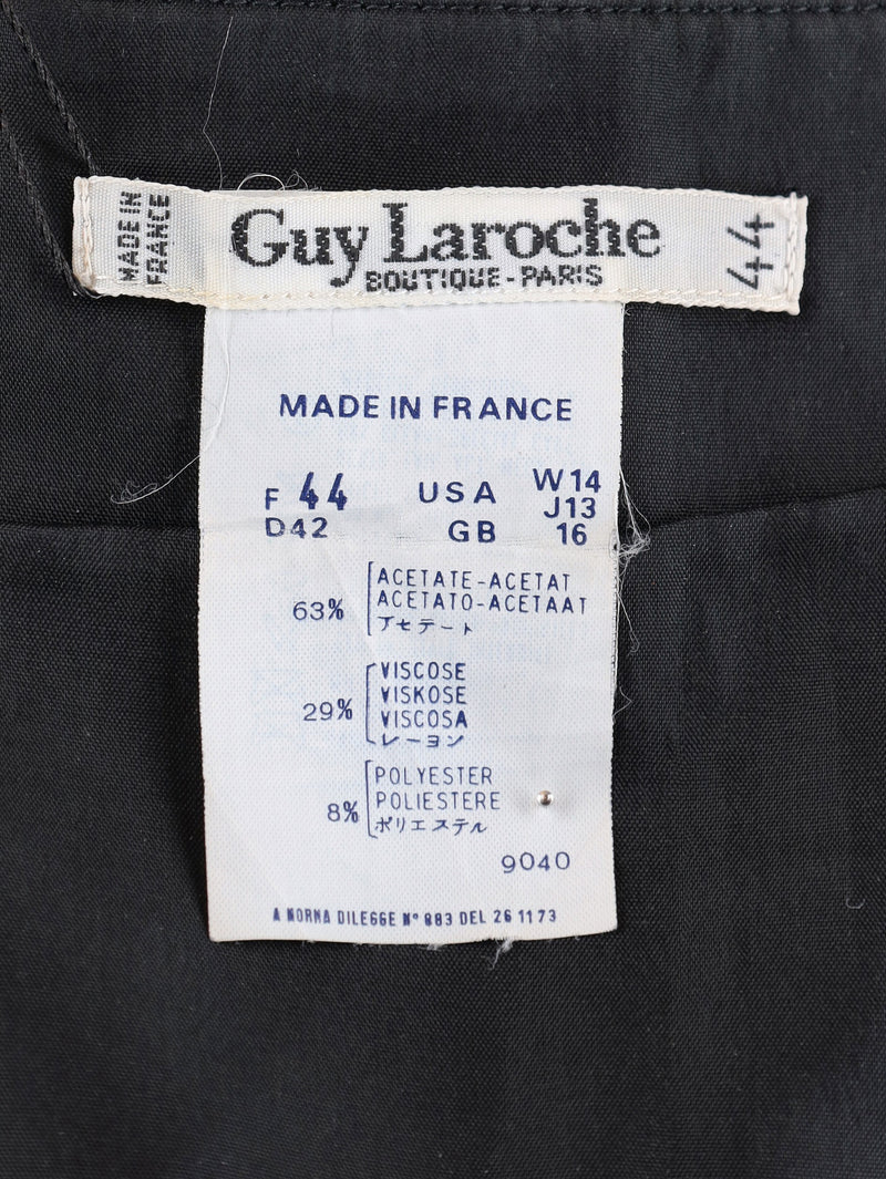 Guy Laroche Sleeveless Rose-Pattern Corset-Style Top W191026.23  Guy Laroche 