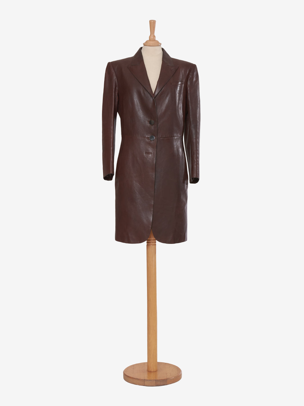 Hermès Brown Leather Jacket