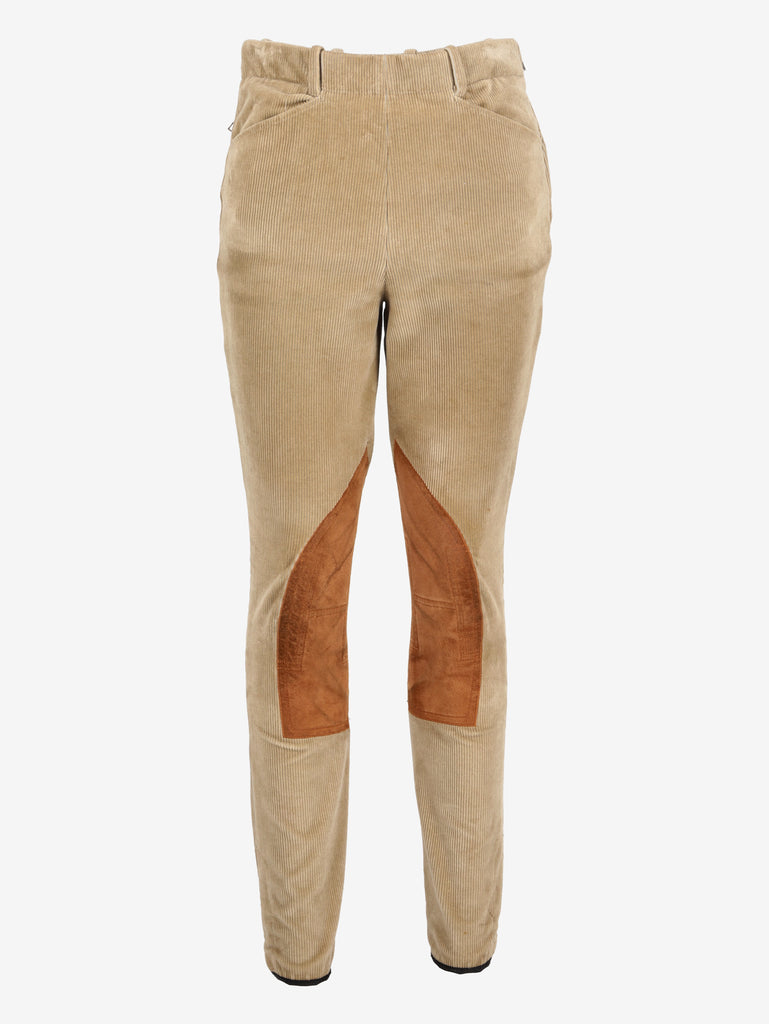 Hermès Equestrian Corduroy Trousers MR200625.50  Hermes 