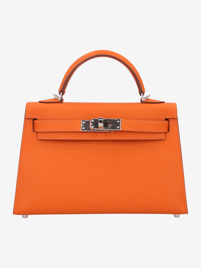 Hermès Kelly Mini II 20 in Orange Epsom Leather, MR2662026.2  Hermès 