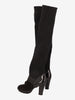 Hogan Knit & Leather High-Heel Boots W6826.8  Hogan 