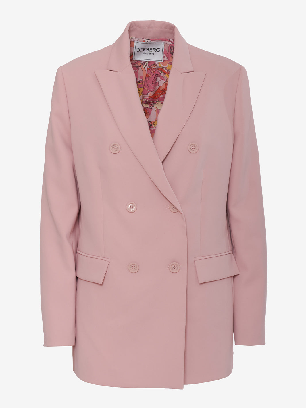 Iceberg Blazer rosa doppiopetto