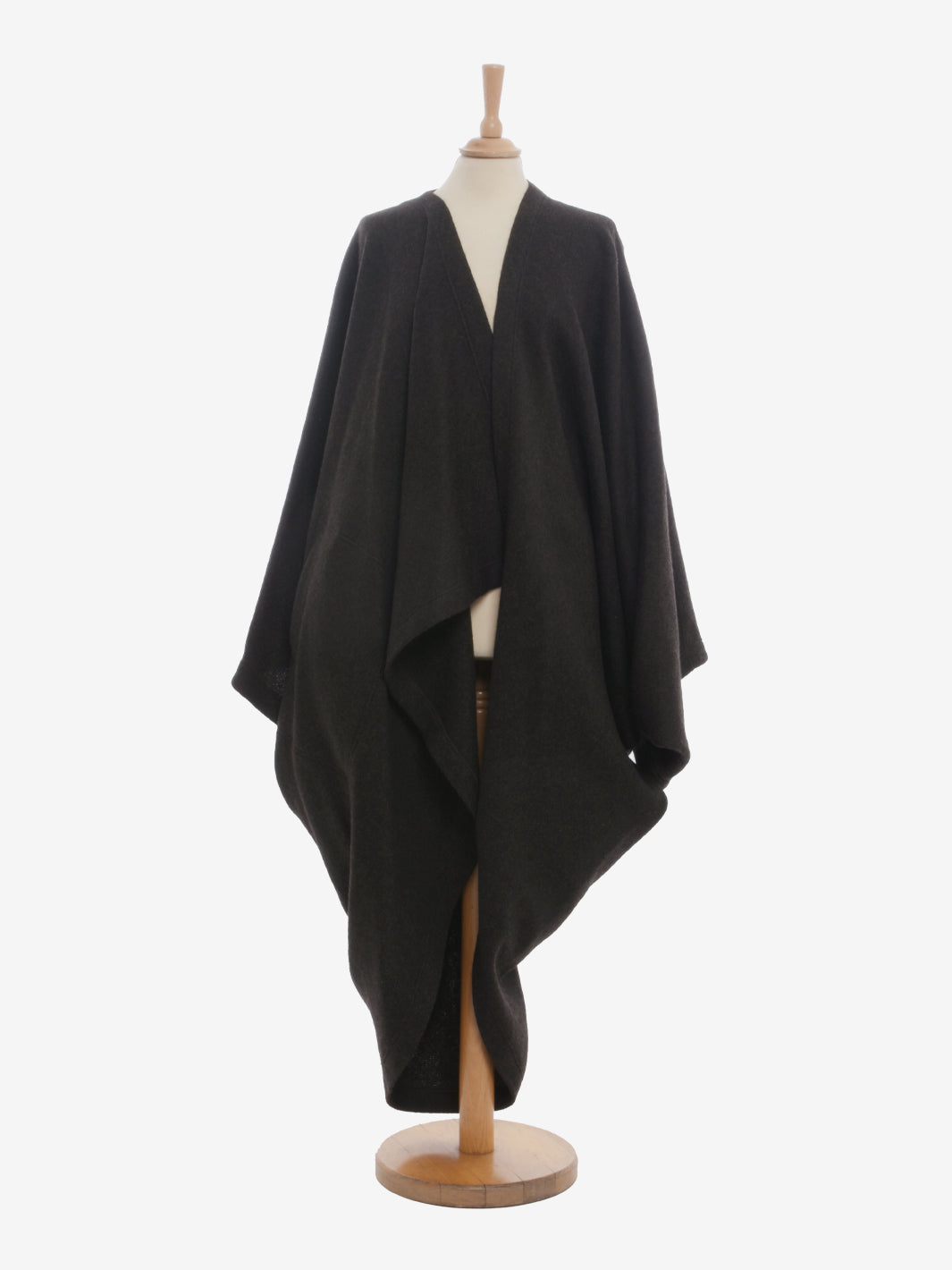 Issey Miyake Permanente Wool Dolman Coat - 80s