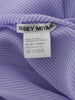 Issey Miyake 淡紫色褶皱长连衣裙