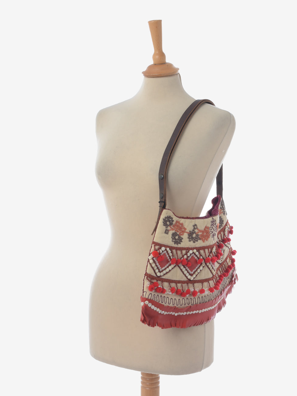 Jamin Puech Embroidered Shoulder Bag