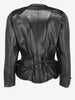 Vintage Double-Breasted Leather Jacket MR26526.5  Jean Claude Jitrois 
