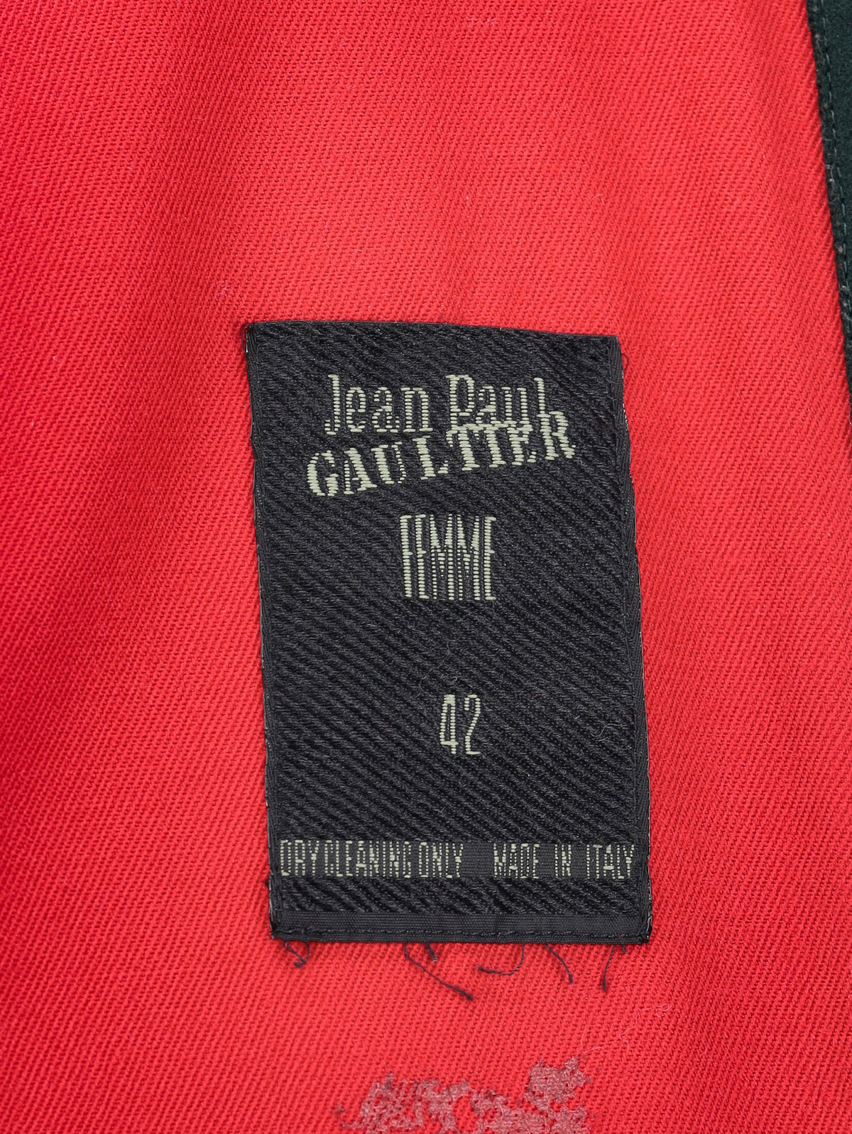 Jean Paul Gaultier Thick Wool Coat B121125.2  Jean Paul Gaultier 