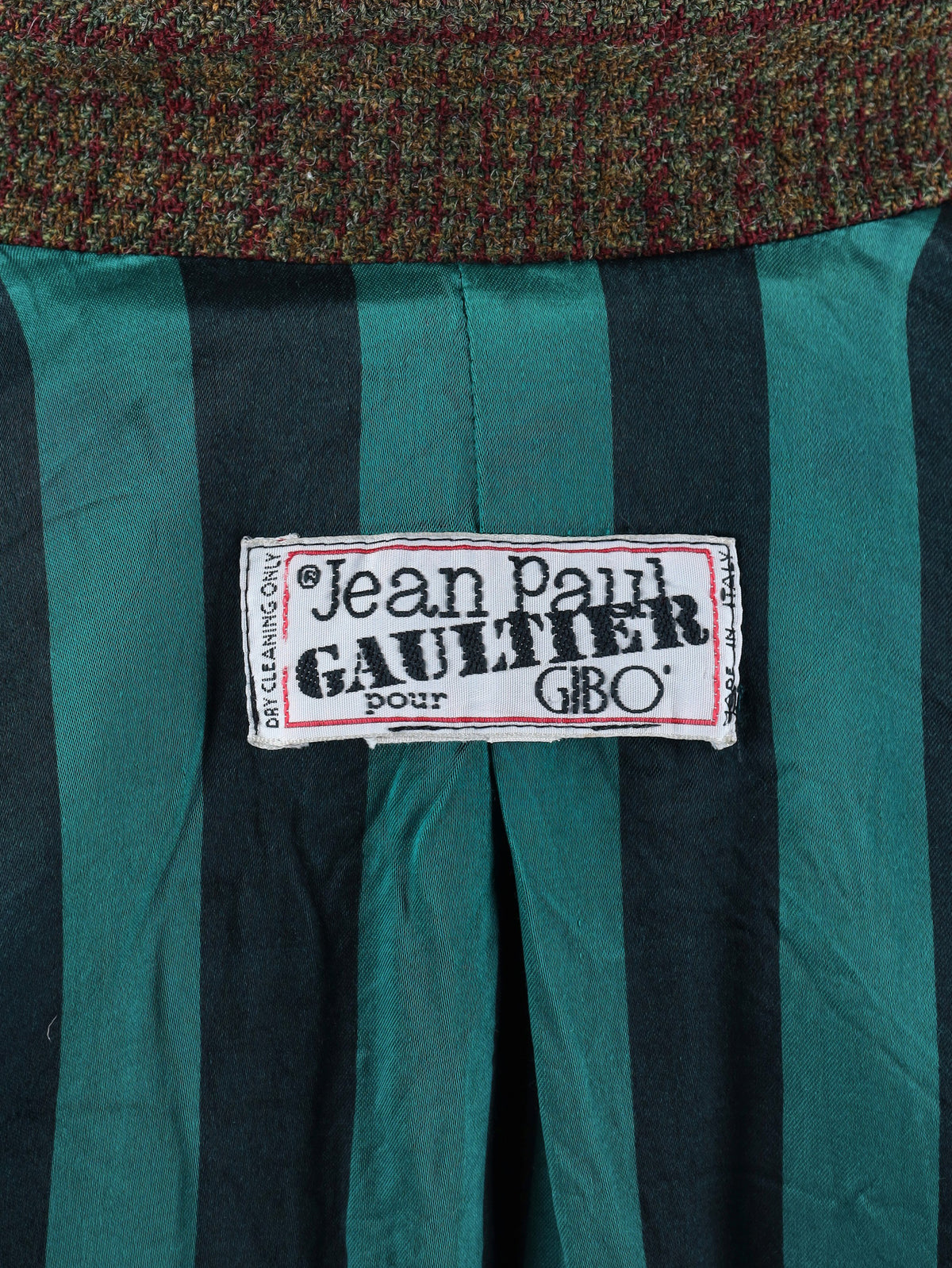 Jean Paul Gaultier Gibò Wool-Blend Blazer B22126.37  Jean Paul Gaultier 