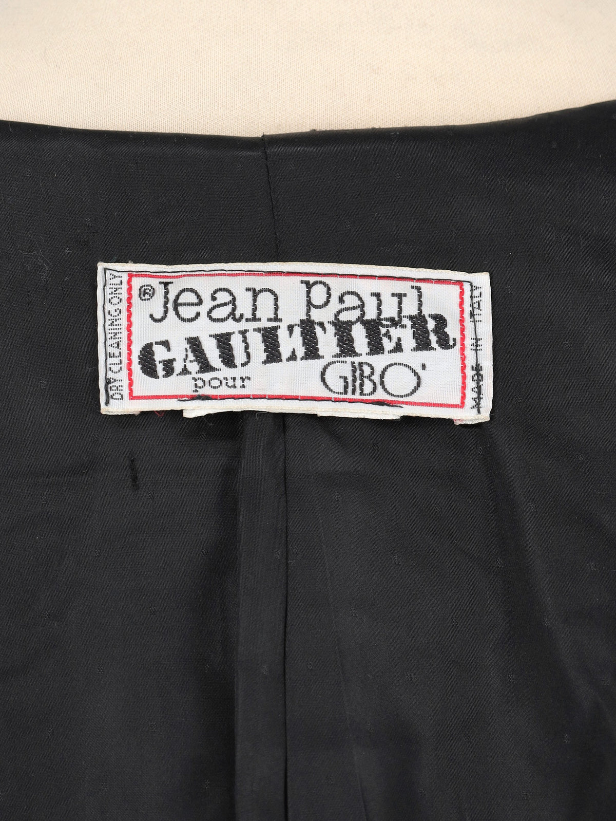 Jean Paul Gaultier Velvet Bolero 1985 CVB25.53.12  Jean Paul Gaultier 