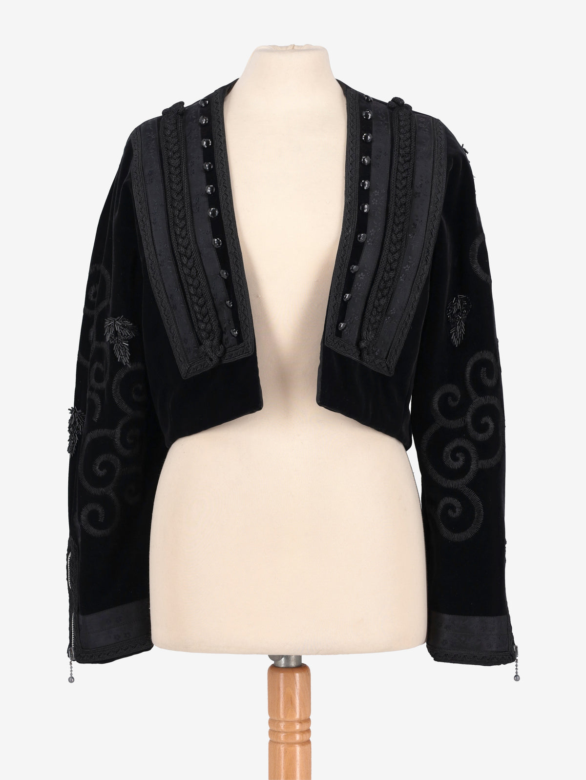Jean Paul Gaultier Velvet Bolero 1985 CVB25.53.12  Jean Paul Gaultier 