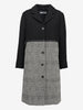 Jil Sander Two-Tone Wool Blend Coat CVM26.22.5  Jil Sander 