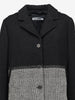 Jil Sander Two-Tone Wool Blend Coat CVM26.22.5  Jil Sander 