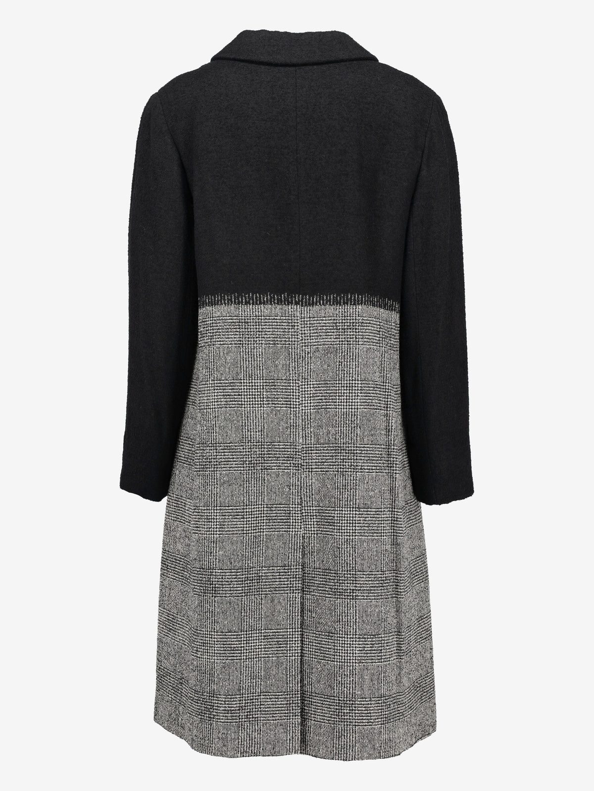 Jil Sander Two-Tone Wool Blend Coat CVM26.22.5  Jil Sander 