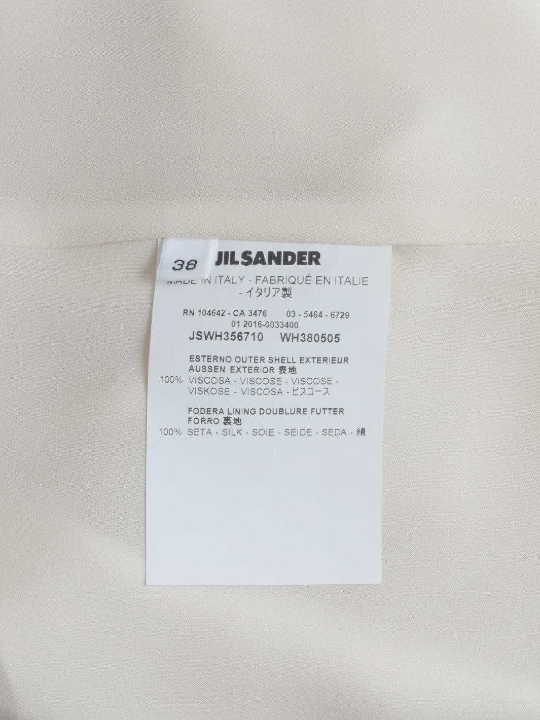 Jil Sander WCV301205