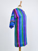 Ken Scott multicolor striped dress, 60s