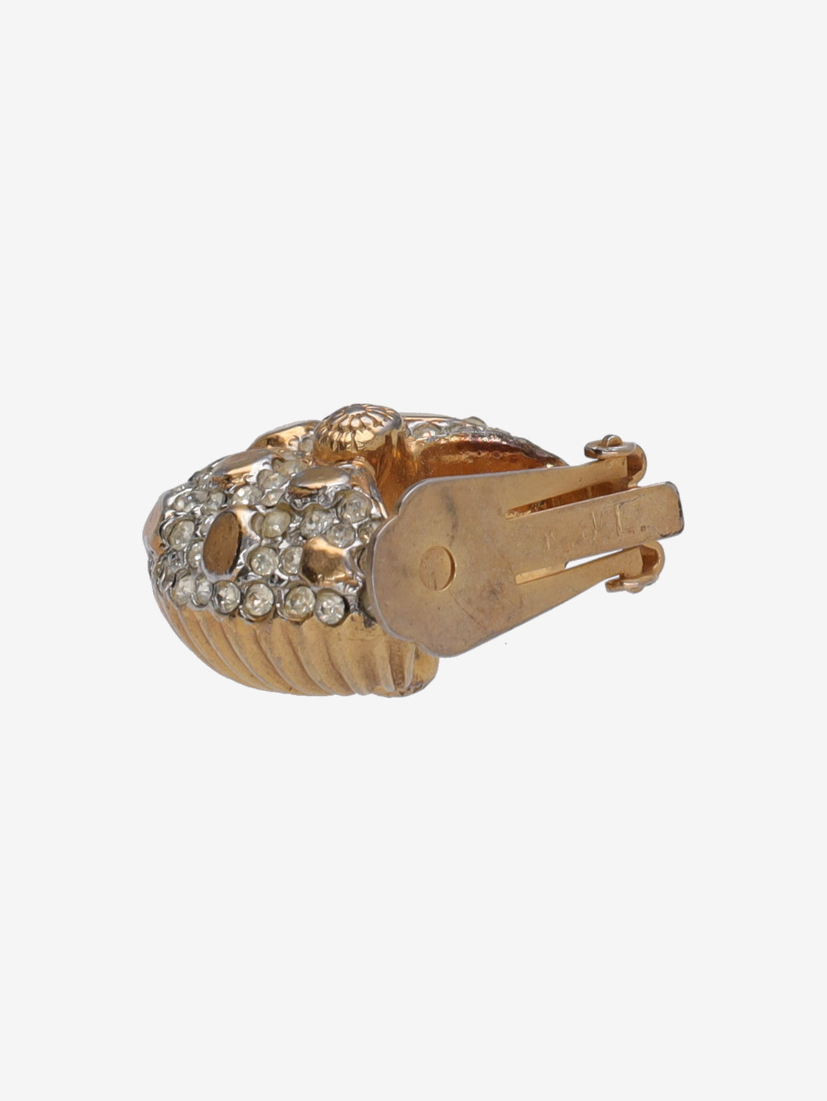 Kenneth Jay Lane Shell Clip-On Earrings with Gem Details W13426.29  Kenneth Jay Lane 