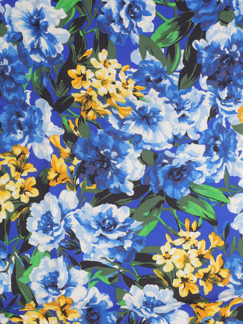 Kenzo Artistic Floral Print Square Scarf W27526.59  Kenzo 